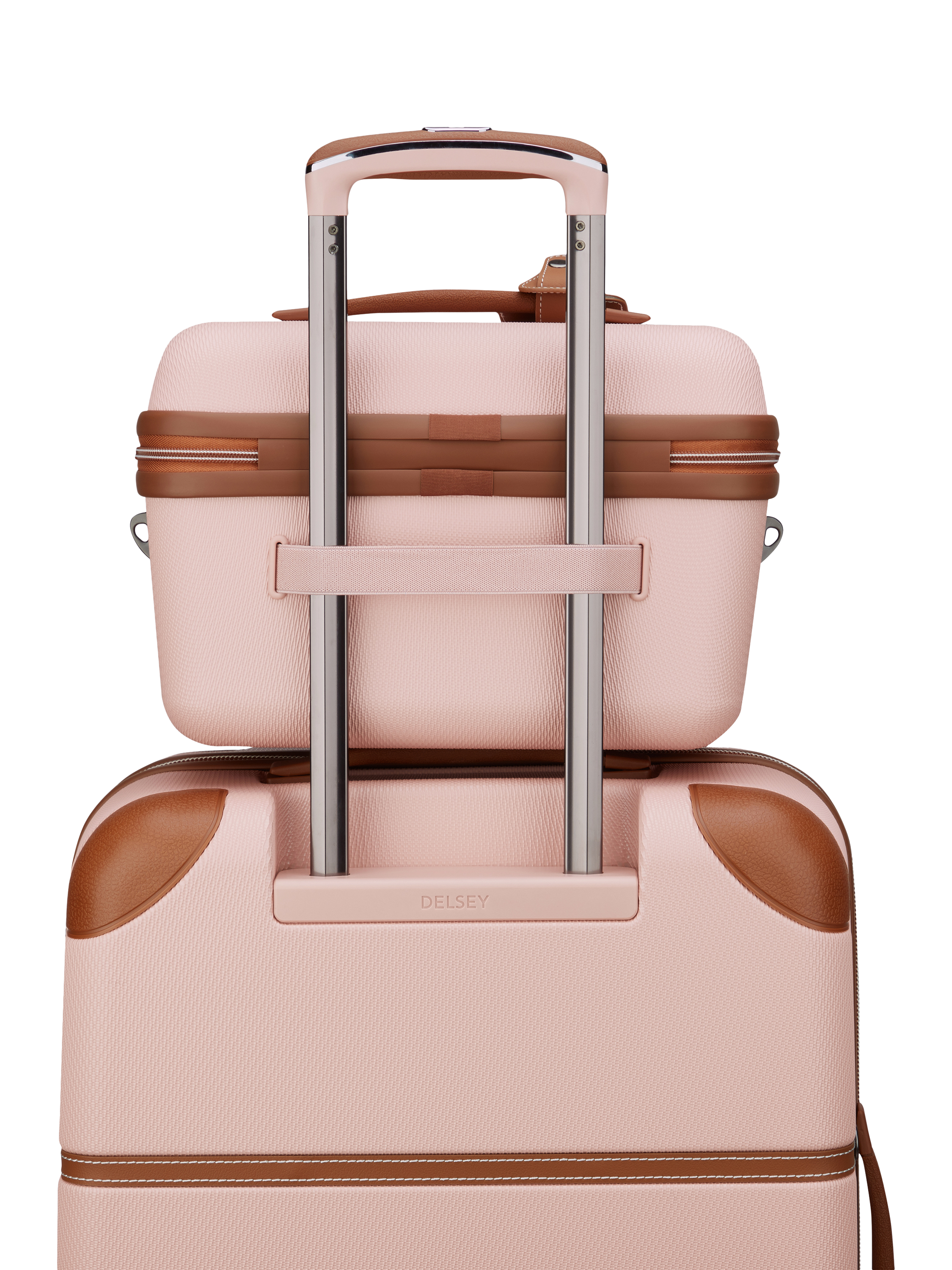 Product image 6 of 8, which shows DELSEY Chatelet Air 2.0 Tote Beauty Case, 19L, Pink