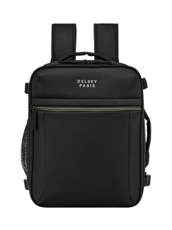 DELSEY Brochant Backpack, 24L, Deep Black, Deep Black