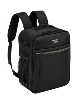DELSEY Brochant Backpack, 24L, Deep Black - view 2, Deep Black