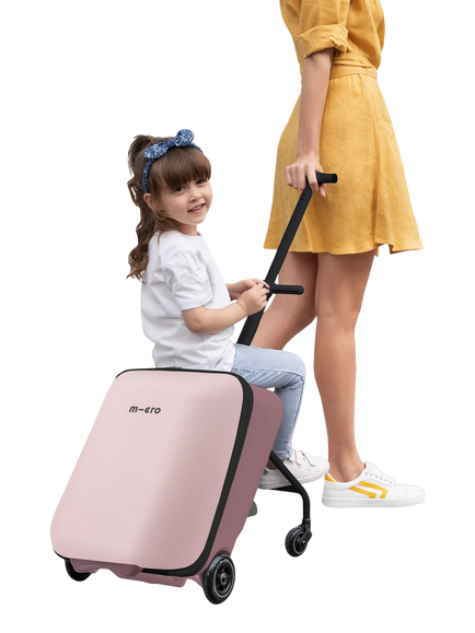Micro Scooters Eazy Allrounder Ride On 4-Wheel Cabin Case, 26L - view 2, Pink