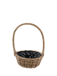 Pacific Kubu Rattan Indoor/Outdoor Basket Planter, Brown