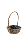 Pacific Kubu Rattan Indoor/Outdoor Basket Planter, Brown
