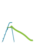 TP Toys Garden Ripple Slide Body & Step Set