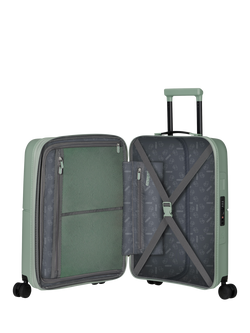 American Tourister DashPop 4-Wheel Spinner 55cm Expandable Cabin Case - view 2, Iceberg Green