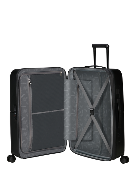 American Tourister DashPop 4-Wheel Spinner 67cm Expandable Medium Suitcase - view 2, True Black