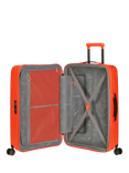 American Tourister DashPop 4-Wheel Spinner 67cm Expandable Medium Suitcase, Tangerine Red