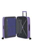 American Tourister DashPop 4-Wheel Spinner 67cm Expandable Medium Suitcase, Violet Purple