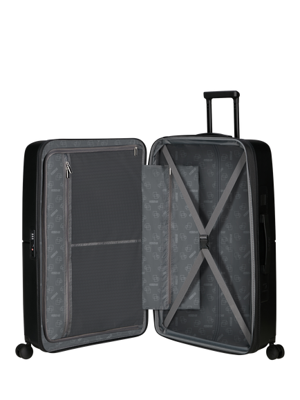American Tourister DashPop 4-Wheel Spinner 77cm Expandable Large Suitcase - view 2, True Black