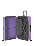 American Tourister DashPop 4-Wheel Spinner 77cm Expandable Large Suitcase, Violet Purple