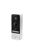 Tapo D230S1 2K 5MP Battery Video Doorbell Kit with Chime & H200 Hub, Black and White