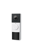 Tapo D210 2K 3MP Battery Video Doorbell with Chime, Black and White