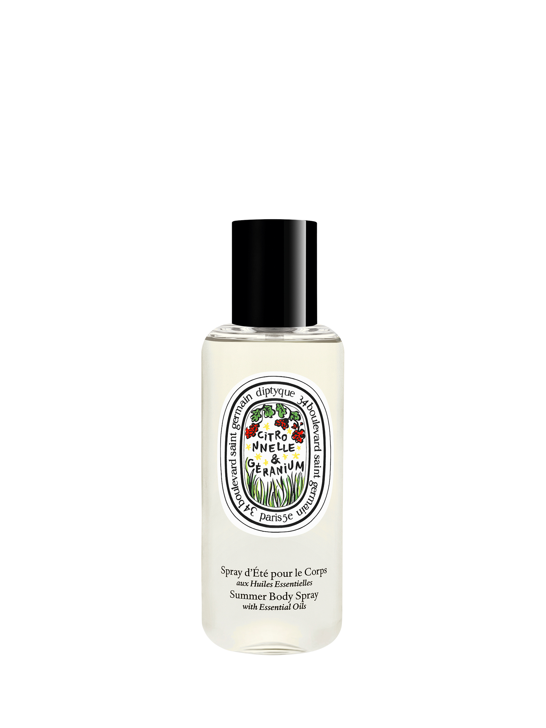 Product image 1 of 2, which shows Diptyque Limited Edition Citronnelle & Geranium Summer Body Spray, 100ml