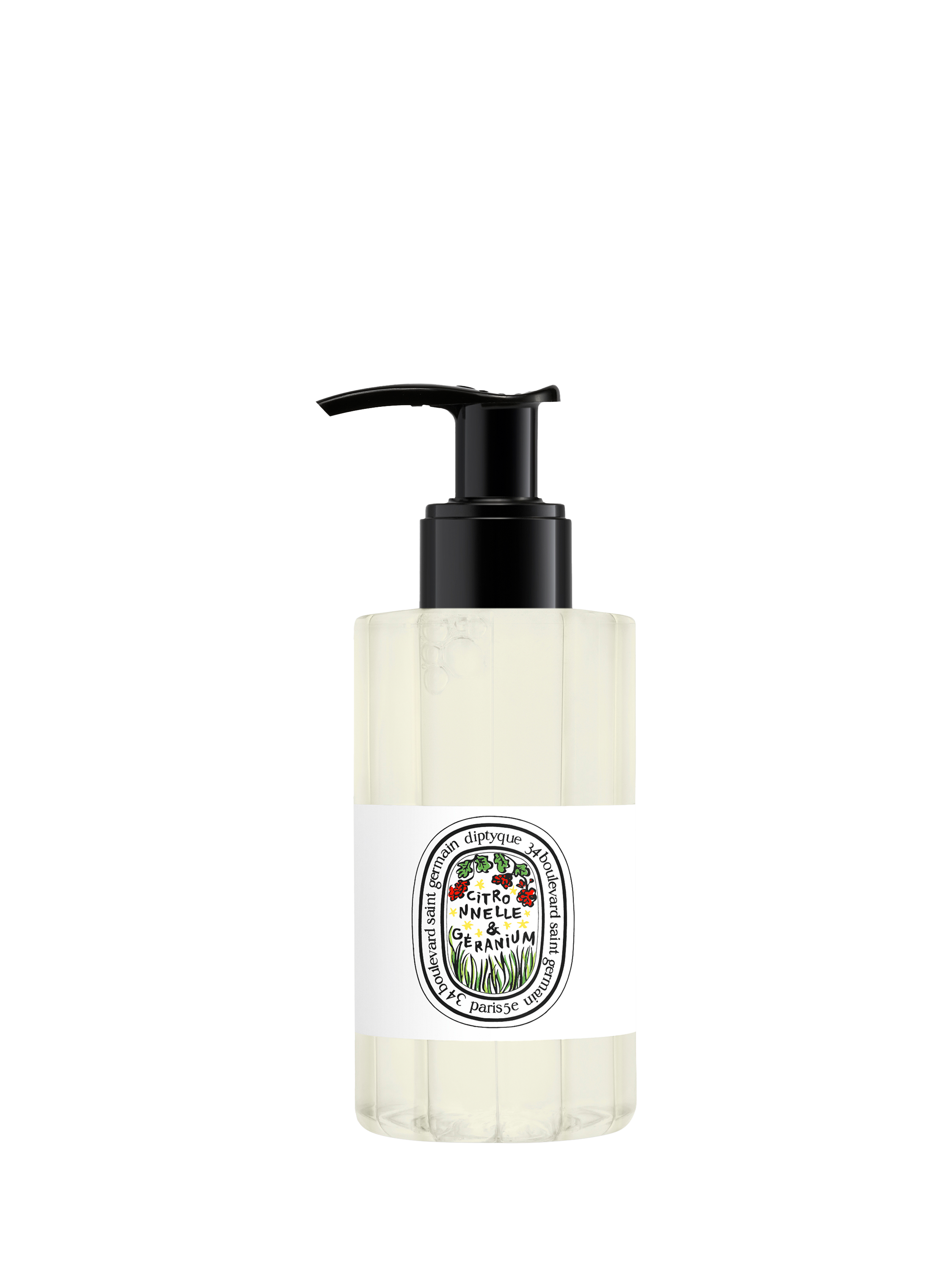Product image 1 of 1, which shows Diptyque Citronnelle & Geranium  Shower Gel, 195ml