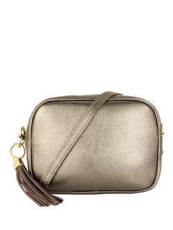 Apatchy London Leather Crossbody Camera Bag, Bronze
