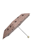 Radley Chequerboard Print Umbrella, Stone