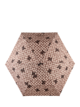 Radley Chequerboard Print Umbrella, Stone