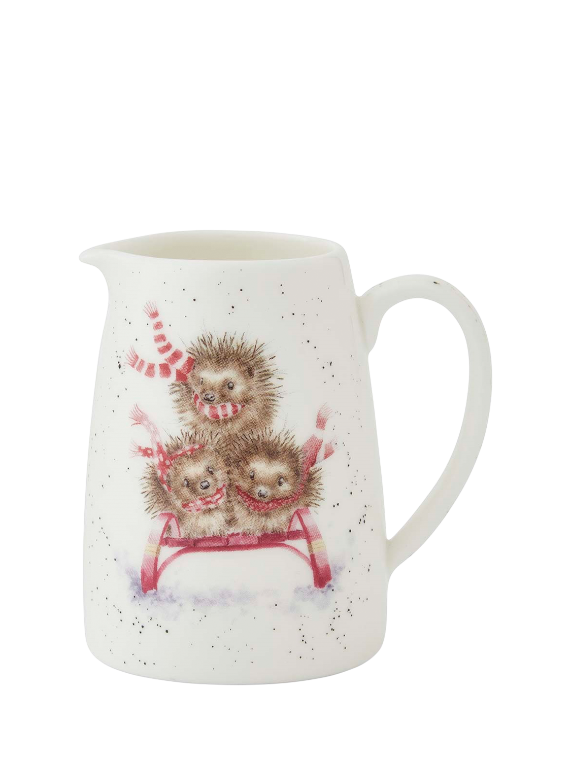 Wrendale Designs Hedgehog Fine Bone China Posy Jug, 125ml, White