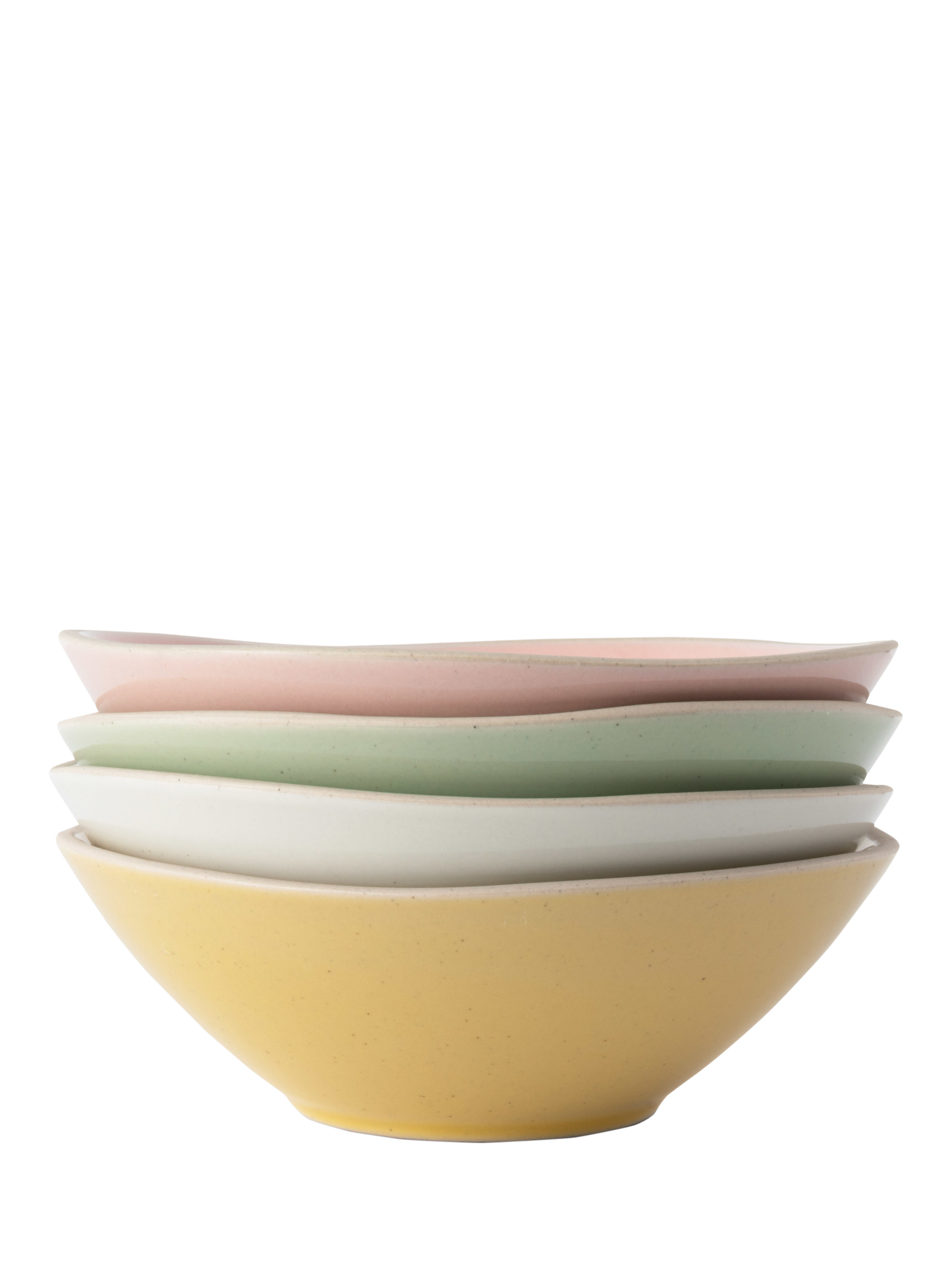 Jamie Oliver Big Love Little Stoneware Bowl, Set of 4, Multi