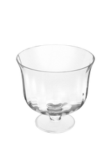 Jamie Oliver Big Love Footed Glass Trifle Bowl, 22cm, Clear