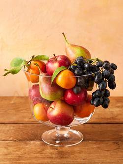 Jamie Oliver Big Love Footed Glass Trifle Bowl, 22cm, Clear - view 2, Clear