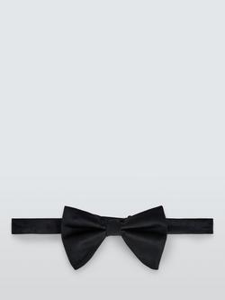 John Lewis Oversized Bow Tie, Black