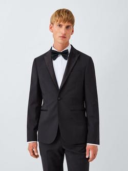 John Lewis Oversized Bow Tie - view 2, Black