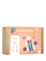 Connetix Bright Portal - Pack De 48 Piezas Magnéticas | Azulejos Educativos Con Giro 360° Para Construir