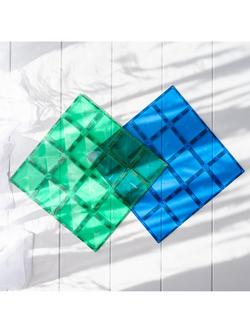 Connetix Rainbow Base Plate, Pack of 2 - view 2, Multi