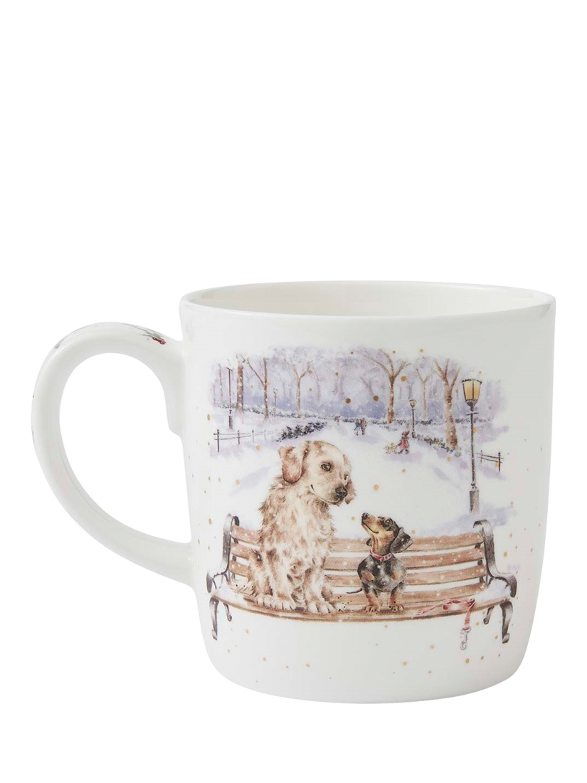 値下げ！年末SALE 新品未使用 Shane Bowden シェーンボーデン Wrendale Designs Winter Walks 2025 Fine Bone China Mug, 310ml