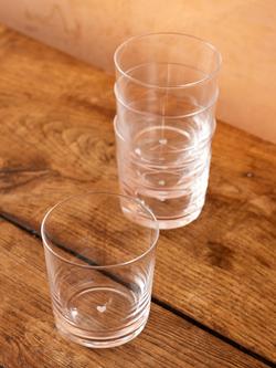 Jamie Oliver Big Love Glass Top Tumblers, Set of 4, 320ml, Clear - view 2, Clear