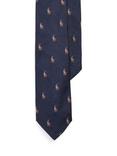 Ralph Lauren Mulberry Silk Tie, Navy