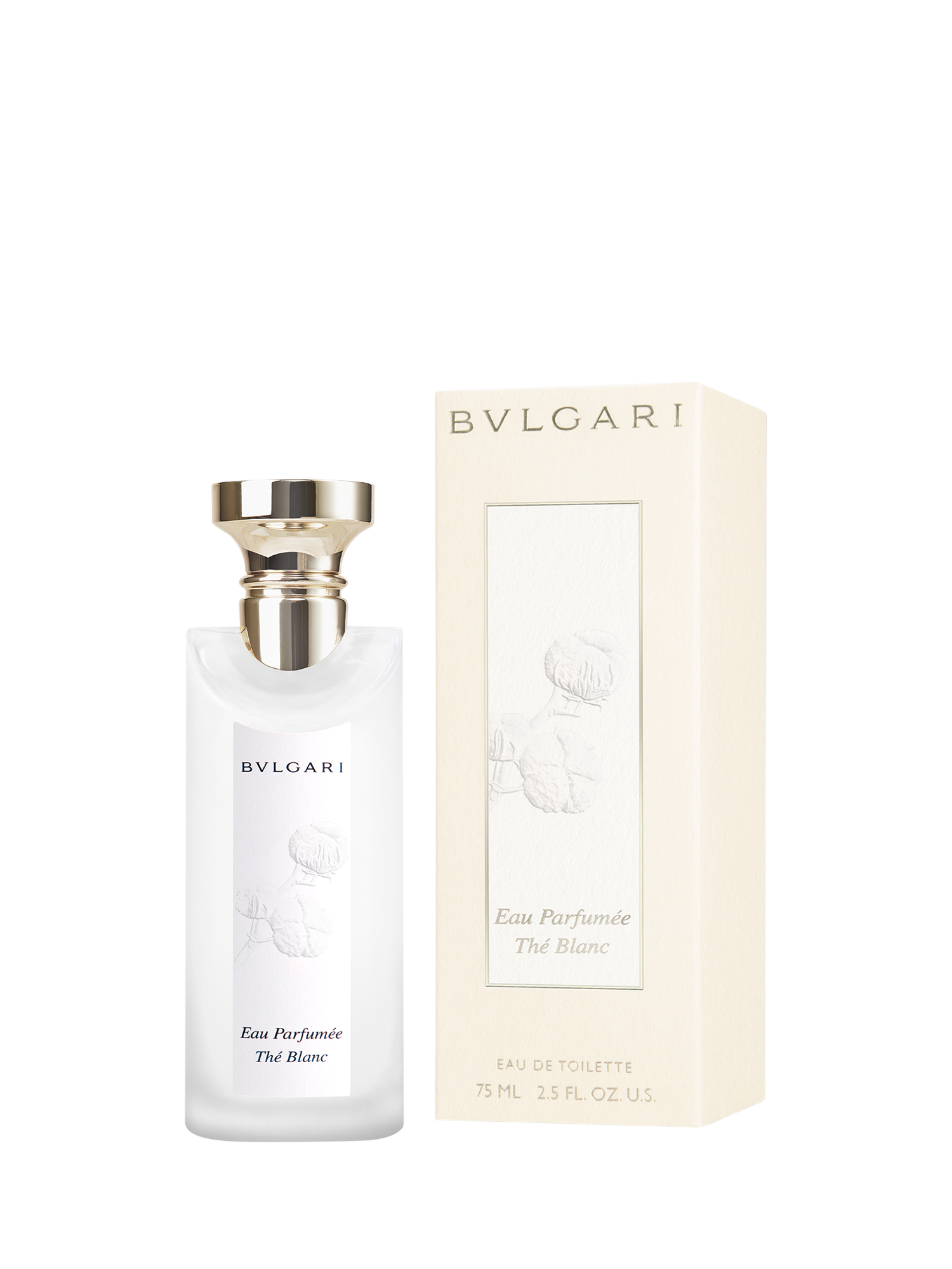 Product image 8 of 8, which shows BVLGARI Eau Parfumée Au Thé Blanc Eau de Toilette, 75ml