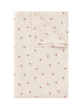 Piglet in Bed Posy Bud Floral Linen Cotton Blend Rectangular Tablecloth, 310 x 180cm, Pearl