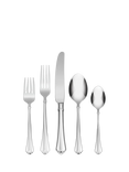 Oneida Julliard Stainless Steel Cutlery Set, 45 Piece/8 Place Settings, Silver