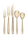 Oneida Storm Stainless Steel Cutlery Set, 20 Piece/4 Place Settings, Champagne