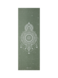 Gaiam Flower 5mm Yoga Mat, Celestial Green