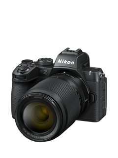 Nikon Z50 II Compact System Camera with 16-50mm & 50-250mm Lenses, 4K UHD, 20.9MP, Wi-Fi, Bluetooth, OLED EVF, 3.2” Vari-angle Touch Screen, Double Lens Kit, Black
