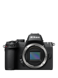 Nikon Z50 II Compact System Camera with 16-50mm & 50-250mm Lenses, 4K UHD, 20.9MP, Wi-Fi, Bluetooth, OLED EVF, 3.2” Vari-angle Touch Screen, Double Lens Kit, Black