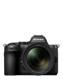Nikon Z5 II Compact System Camera with 24-70mm Lens, 4K UHD, 24.5MP, Wi-Fi, Bluetooth, OLED EVF, 3.2” Vari-angle Touch Screen, Black, Black