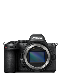 Nikon Z5 II Compact System Camera, 4K UHD, 24.5MP, Wi-Fi, Bluetooth, OLED EVF, 3.2” Vari-angle Touch Screen, Body Only, Black, Black