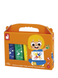 Janod Finger Painting Tubes, Set of 5, Multi
