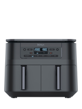 Ninja DZ300UK Dual Zone Air Fryer, 7.6L, Grey