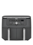 Ninja DZ400UK Dual Zone Air Fryer, 9.5L, Grey