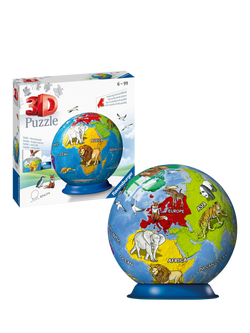 Ravensburger Kids' Earth Globe 3D Puzzle, Multi