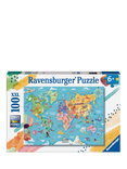 Ravensburger Kids' Map of the World 3D Puzzle
