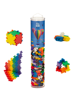 Plus-Plus Colour Mix Basic Tube, 240 Pieces, Multi