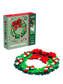 Plus-Plus Puzzle by Number Christmas Wreath, Multi
