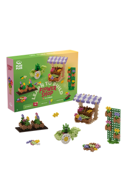 Plus-Plus Learn to Build Flower Shop, 600 Pieces, Multi