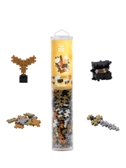 Plus-Plus Treasure Tube, 240 Pieces, Multi