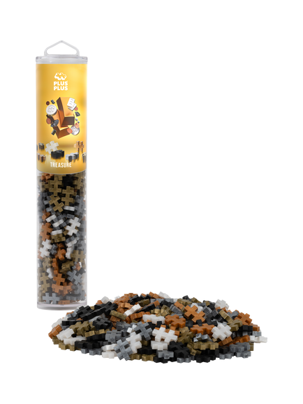 Plus-Plus Treasure Tube, 240 Pieces - view 2, Multi